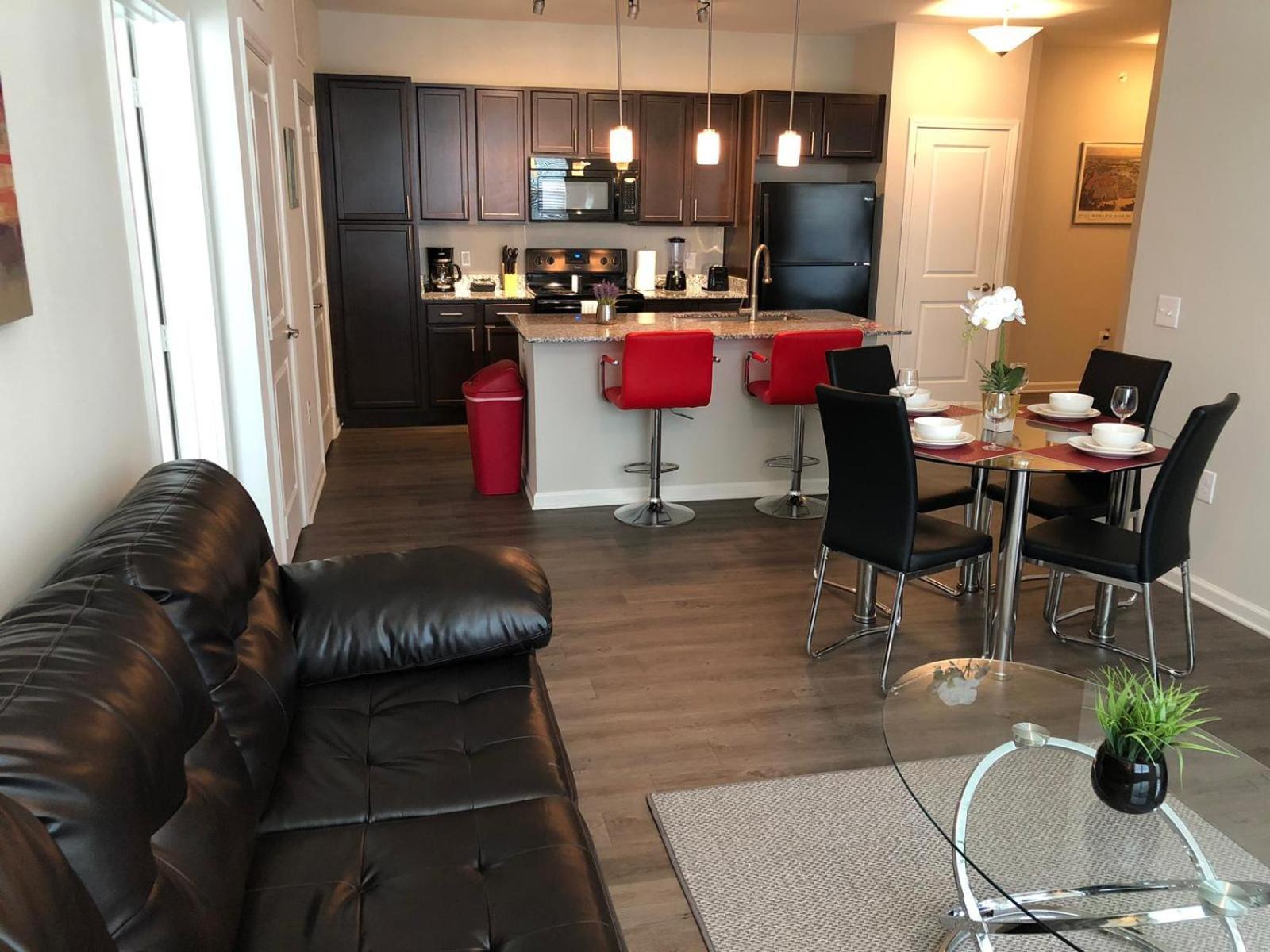 Spacious Furnished Resort Style Apartments Tomball Rum bild